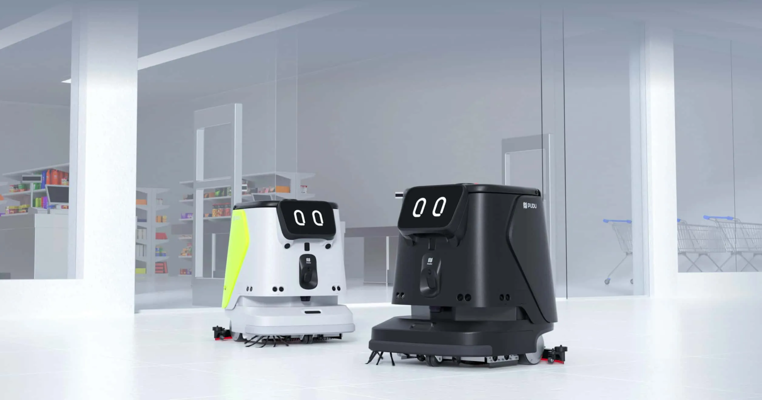 PUDU CC1 Pro robot di pulizia